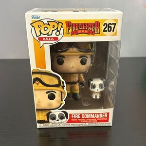 Funko POP! Asia Exclusive Firefighter Fire Commander Vinyl Figure #267